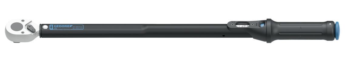 Llave dinamométrica Gedore Torcoflex UK 60-300 N·m, detalle del cuadradillo 1/2"