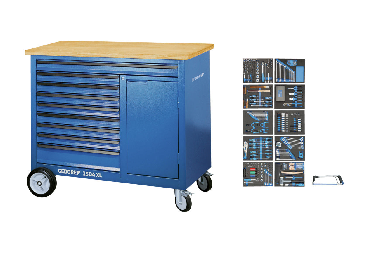 GEDORE 1504 XL-TS-308 - 1504 XL + Assortiment de 308 outils