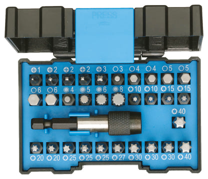 Juego de 32 puntas de 1/4"