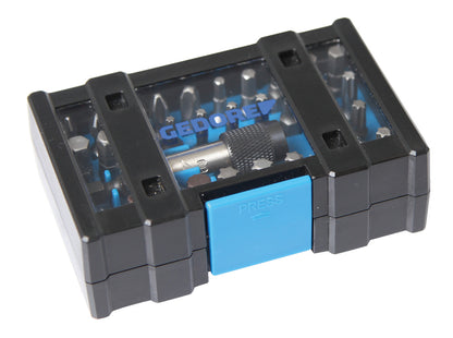 Juego de 32 puntas de 1/4"
