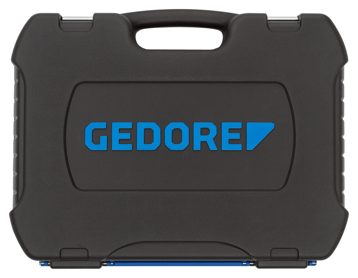 Jeu de douilles 1/4"+1/2" Gedore 19 BMC 20 · 69 pièces