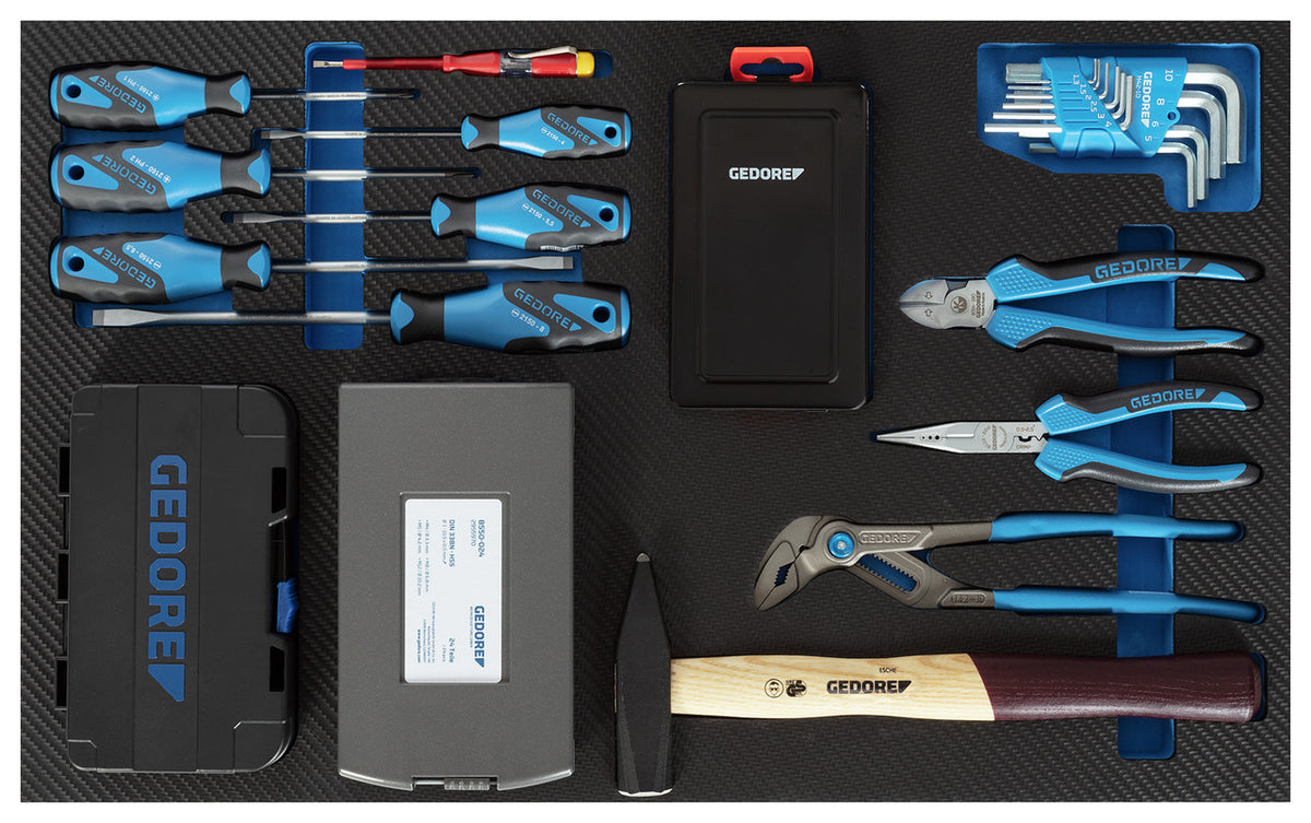 TS-173 - Assortiment d'outils en modules CT, 173 pcs