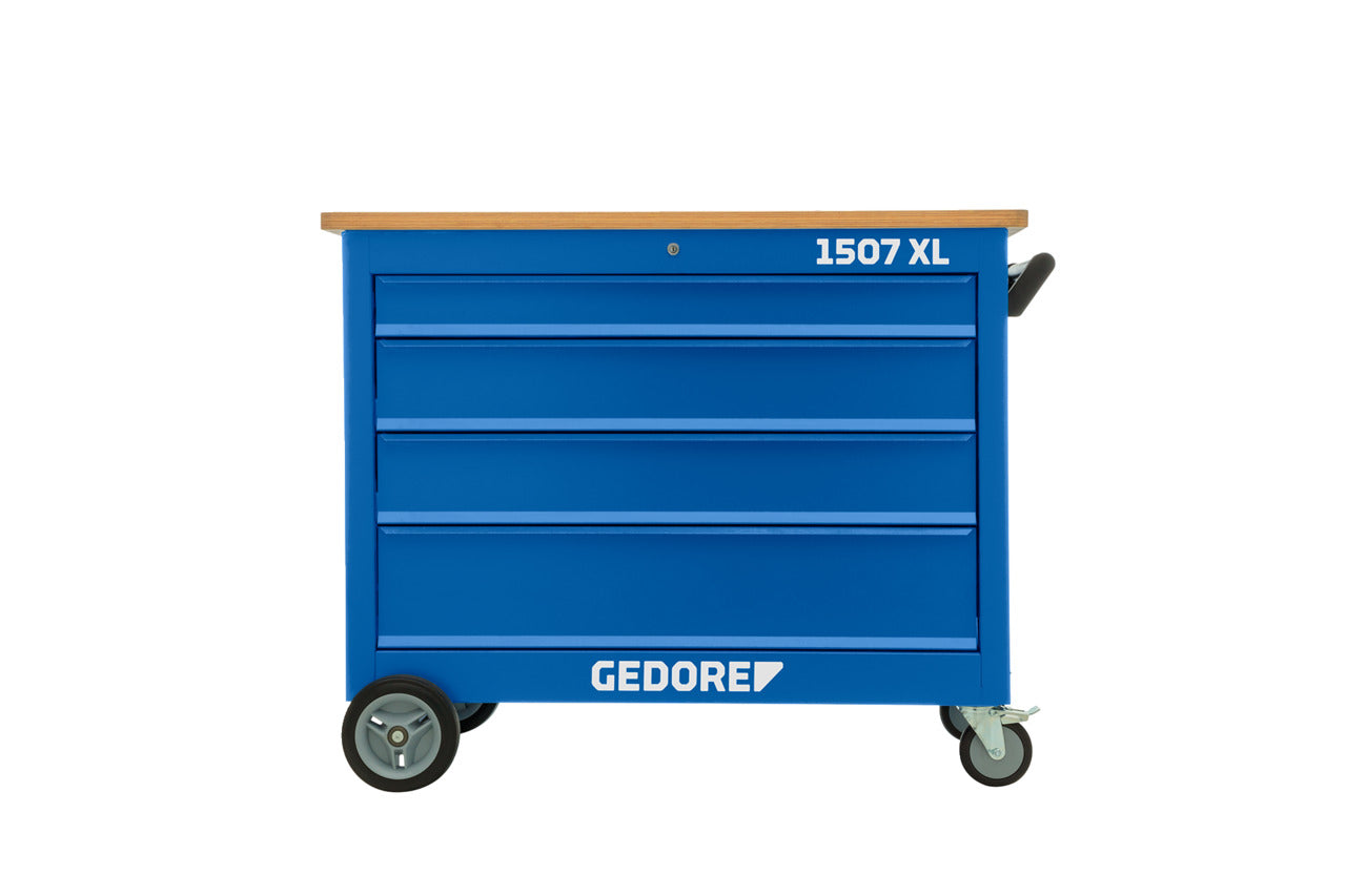 GEDORE 1507 XL 01210 - Établi mobile avec 4 tiroirs