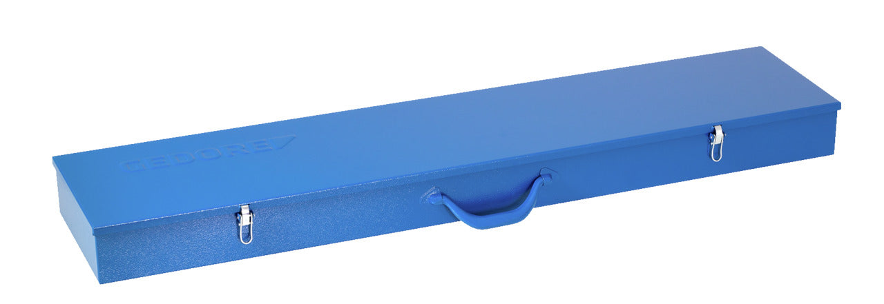 Maleta metálica Gedore para Dremometer 3/4" detalle del cierre
