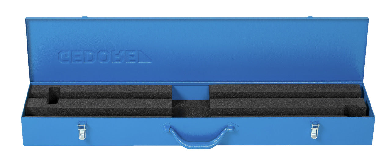 Maleta metálica Gedore para Dremometer 3/4" detalle del asa