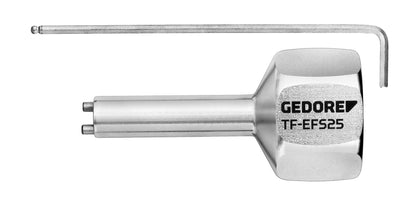 TF-EFS25 - Herramienta de ajuste TORCOFIX TF-FS: Llave angular con mango hexagonal y extremo de dos pines