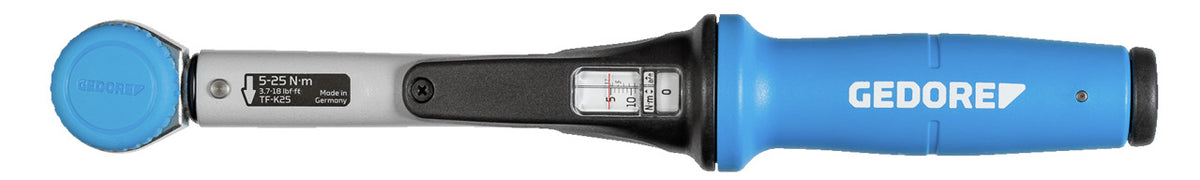 Llave dinamométrica Torcofix K Gedore vista lateral completa