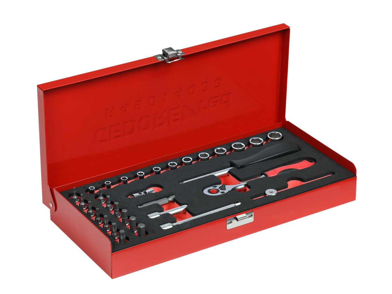 GEDORE red R49014033 - Jeu de douilles 1/4", 4-13 mm, 33 pièces