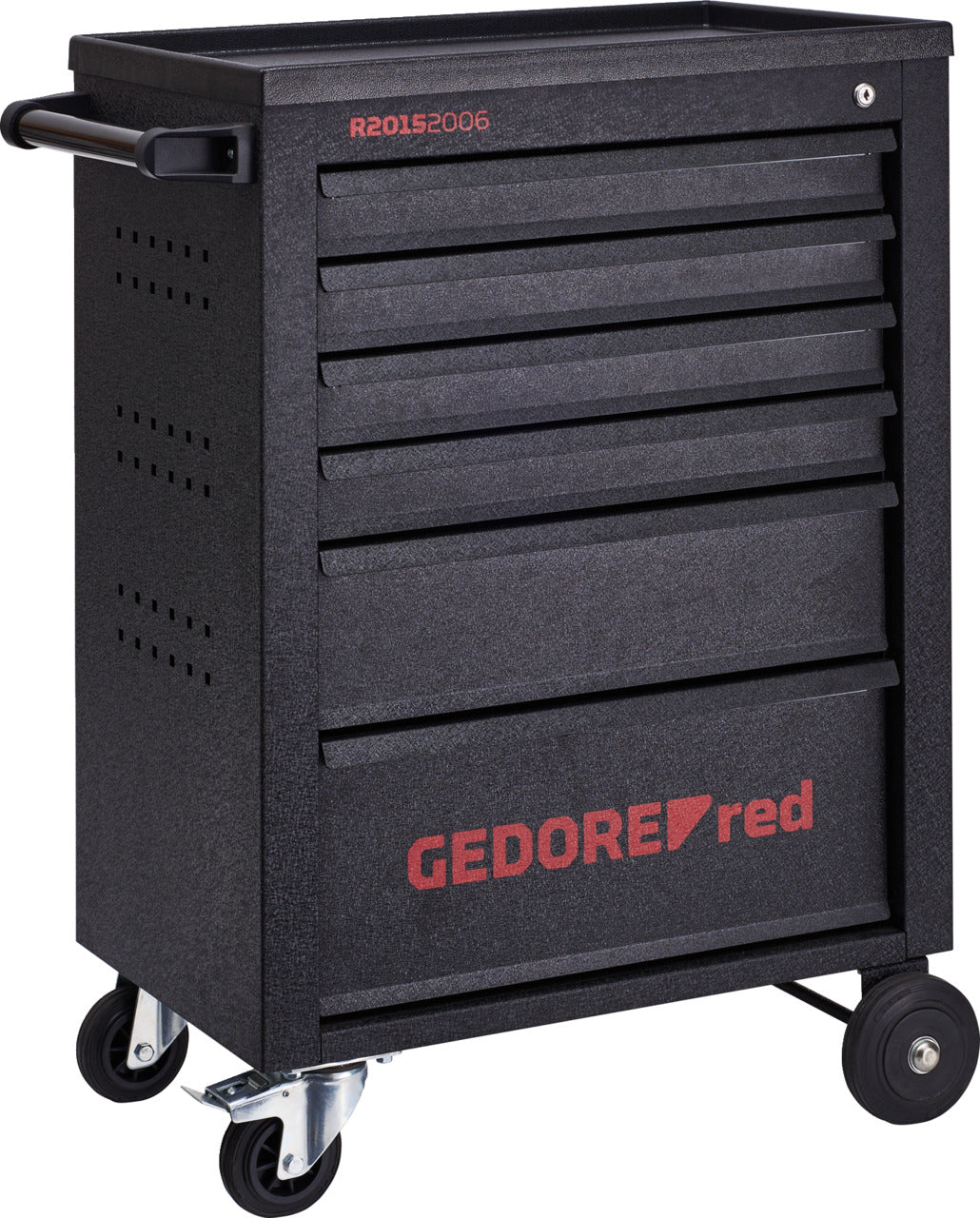 GEDORE red R20152006 - Chariot d'atelier noir MECHANIC, avec 6 tiroirs 910x628x418 mm