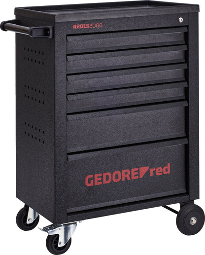 GEDORE red R20152006 - Chariot d'atelier noir MECHANIC, avec 6 tiroirs 910x628x418 mm