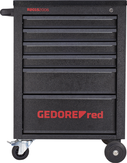 GEDORE red R20152006 - Carro de taller negro MECHANIC, con 6 cajones 910x628x418 mm