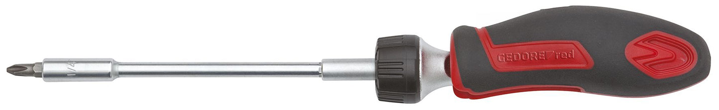 GEDORE red R49005037 - Jeu d'outils avec cliquet en T 1/4", 37 pièces