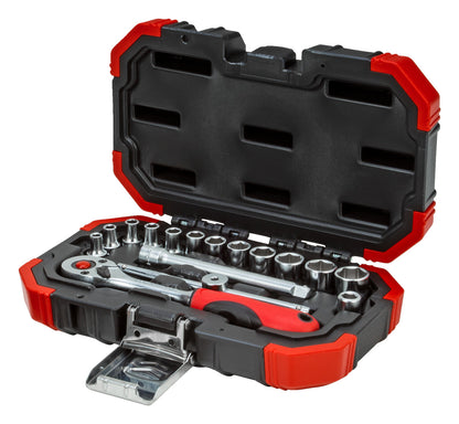 GEDORE red R49003016 - Jeu de douilles 1/4" 4-13 mm, 16 pièces