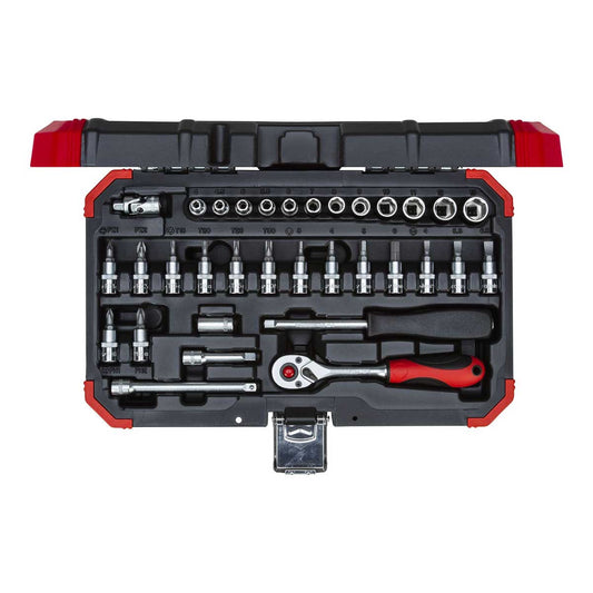 GEDORE red R49003033 - Jeu de douilles 1/4" avec 33 outils