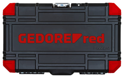 GEDORE red R49003046 - Jeu de douilles 1/4" 4-14 mm, 46 pièces