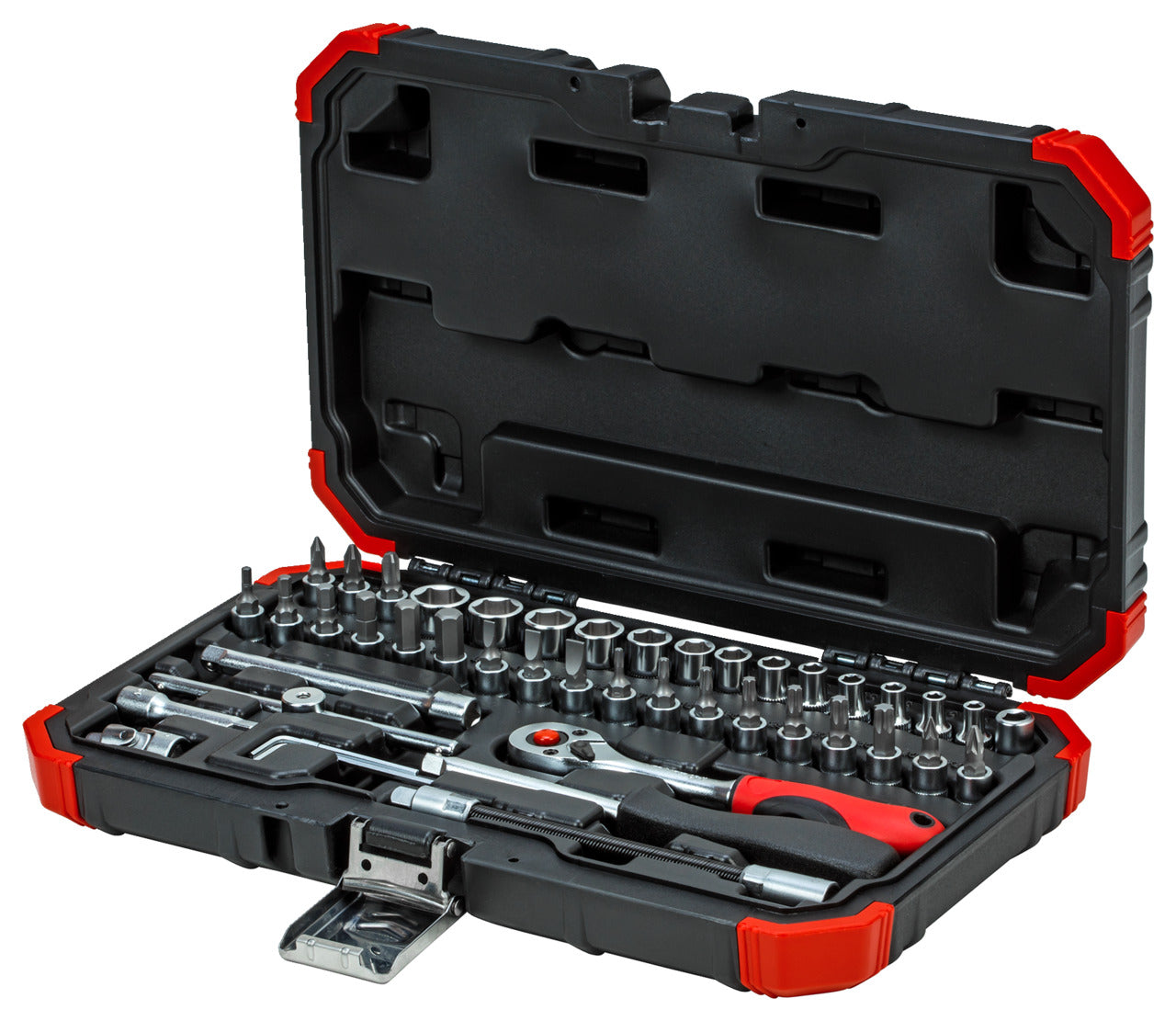 GEDORE red R49003046 - Jeu de douilles 1/4" 4-14 mm, 46 pièces