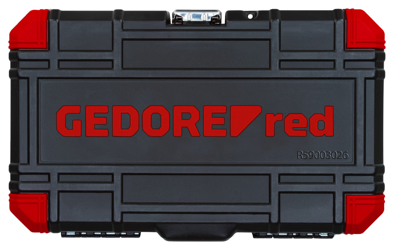 GEDORE red R59003026 - Jeu de douilles 3/8" 6-24 mm, 26 pièces