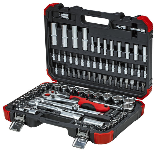 GEDORE red R46003094 - Jeu de douilles 1/4" et 1/2" en coffret avec 94 outils