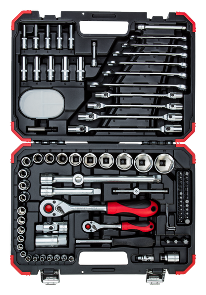GEDORE red R46003092 - Jeu de douilles 1/4"+1/2", 92 pièces