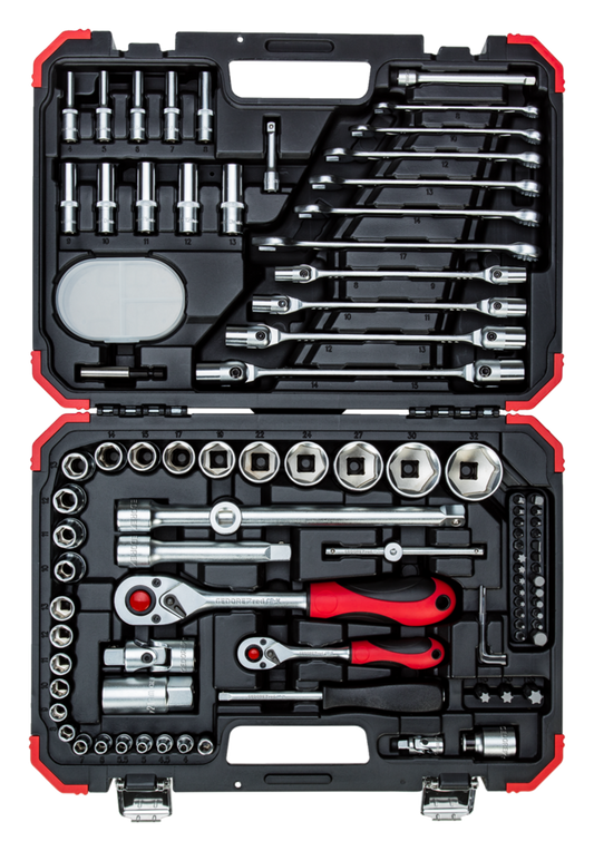 GEDORE red R46003092 - Jeu de douilles 1/4"+1/2", 92 pièces
