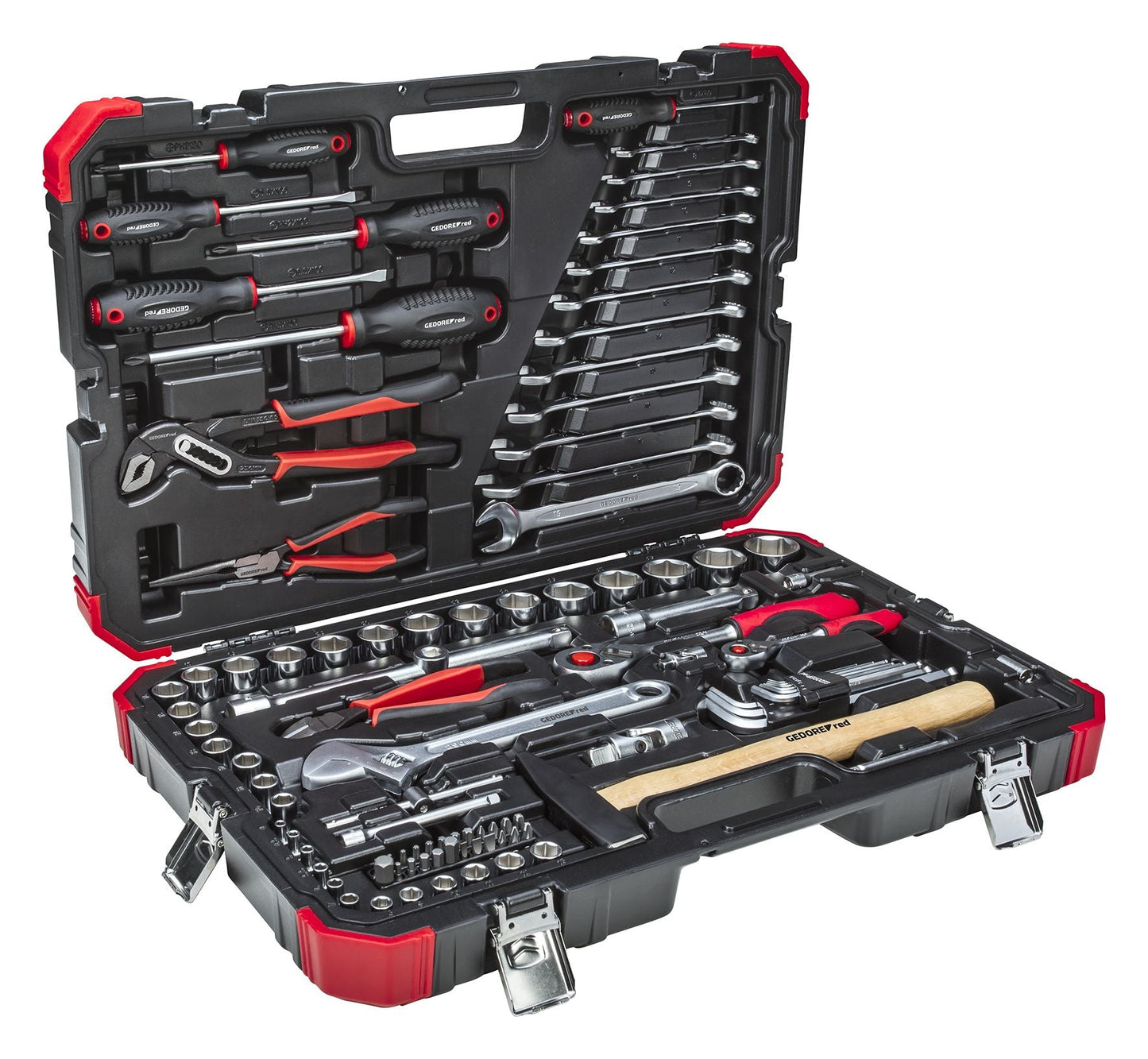 GEDORE red R46003100 - Coffre à outils avec assortiment de 100 outils