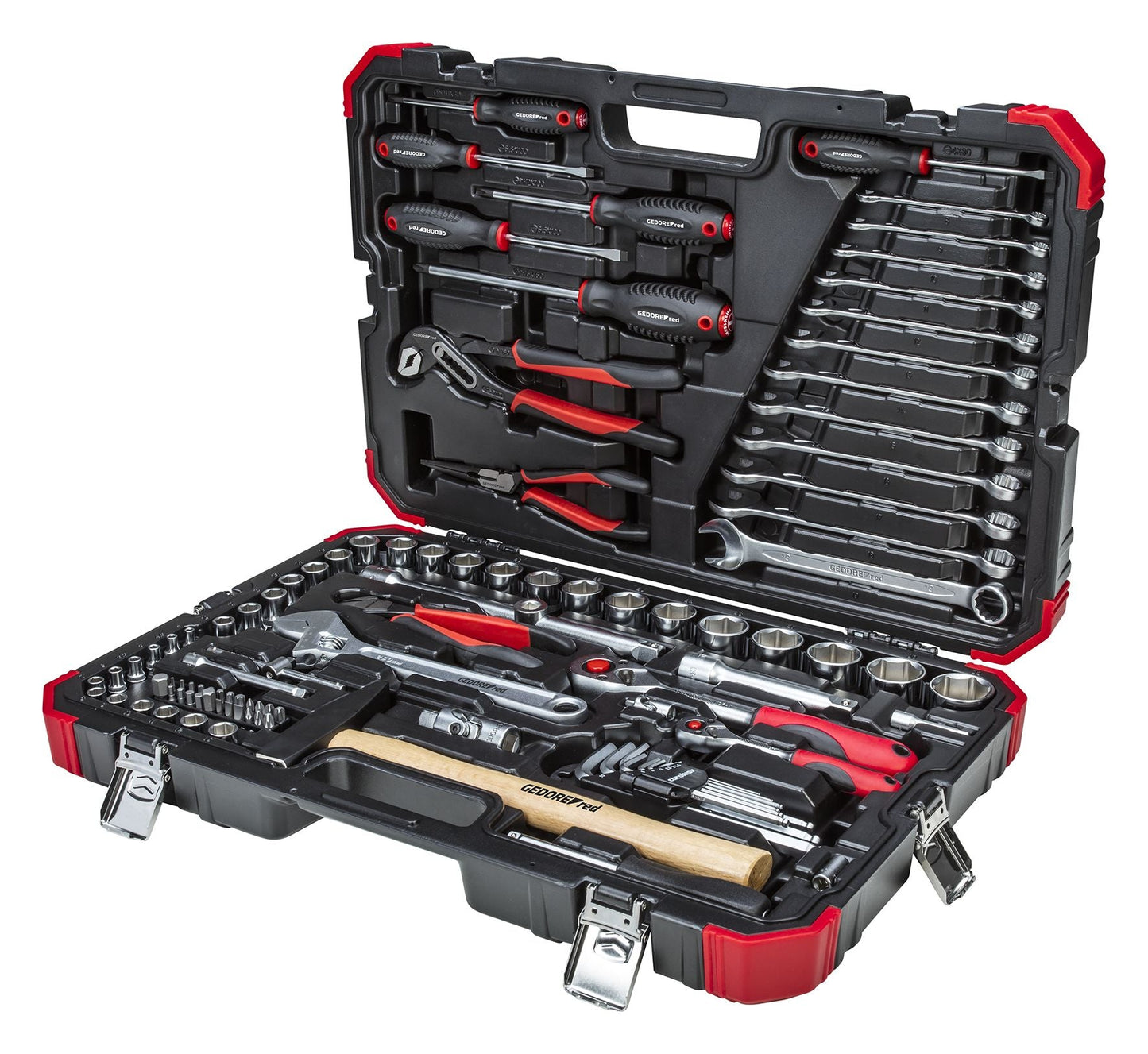 GEDORE red R46003100 - Coffre à outils avec assortiment de 100 outils