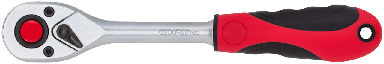 GEDORE red R40000027 - Cliquet réversible 1/4" avec poignée bi-matière
