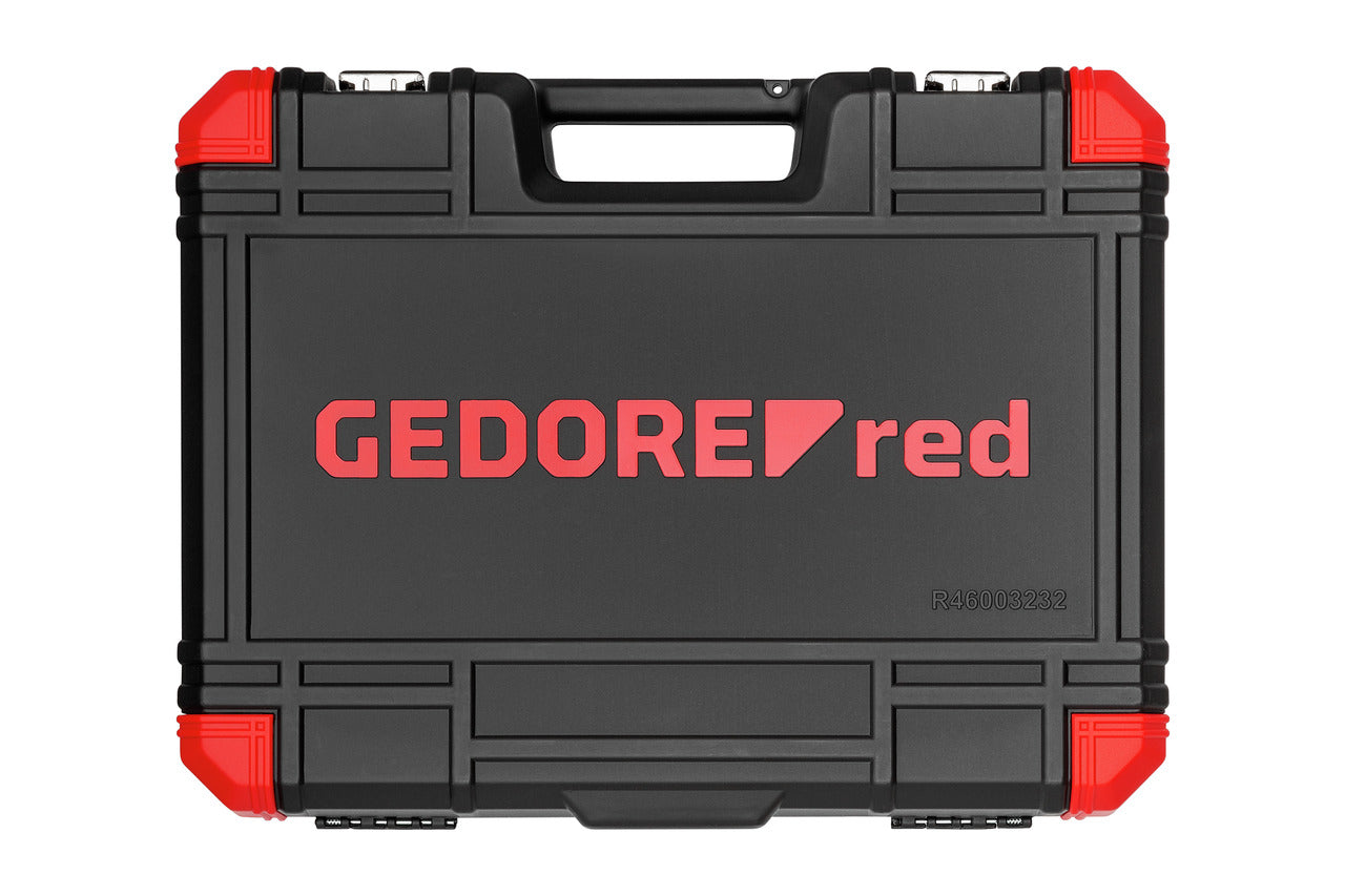 GEDORE red R46003232 - Jeu de douilles 1/4"+1/2" 232 pièces