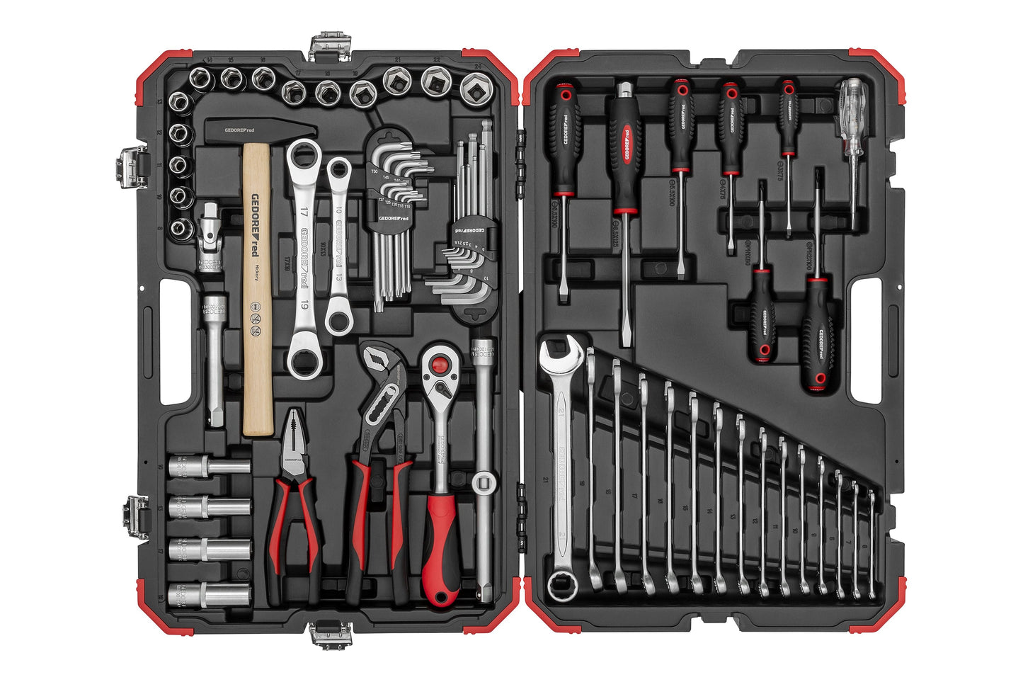 GEDORE red R69003069 - Juego de llaves de vaso 1/2" 8-24mm