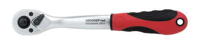 GEDORE red R50050009 - Cliquet réversible 3/8", coudé, L=210 mm, angle de retour 5°