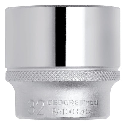 GEDORE red R61001006 - Douille 1/2", hexagonale, 10 mm L=38 mm