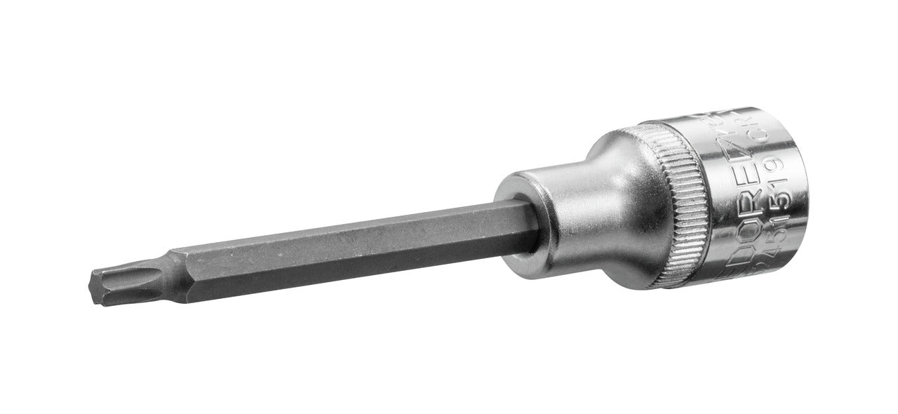 GEDORE red R62451519 - Douille de tournevis 1/2" TORX T27 L=100 mm
