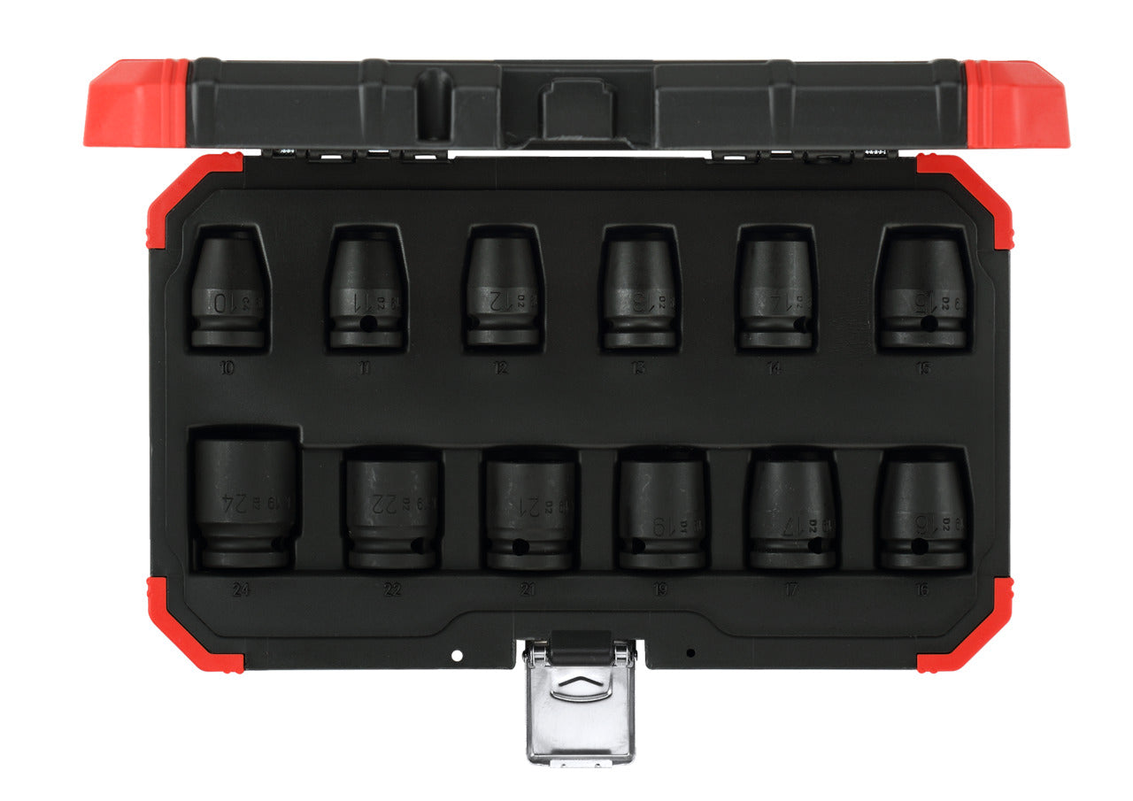 GEDORE red R63003012 - Jeu de 12 douilles à chocs 1/2"