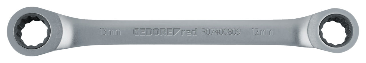 GEDORE red R07401415 - Clé à cliquet polygonale double, droite, 14x15 mm