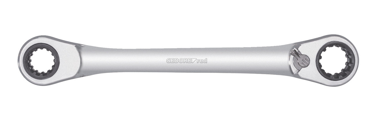 GEDORE red R07501019 - Clé à cliquet polygonale double 10+13+17+19 mm