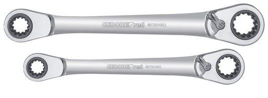 GEDORE red R07501002 - Jeu de 2 clés à cliquet pour 63 applications différentes