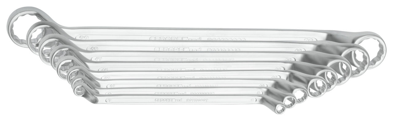 GEDORE red R01105012 - Jeu de 12 clés à molette coudées, 6-32 mm