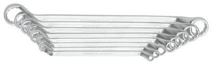 GEDORE red R01105008 - Jeu de 8 clés à molette coudées, 6-22 mm