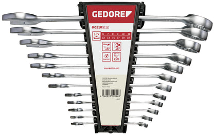 GEDORE red R09105112 - Jeu de clés mixtes, 6-22 mm, 12 pièces