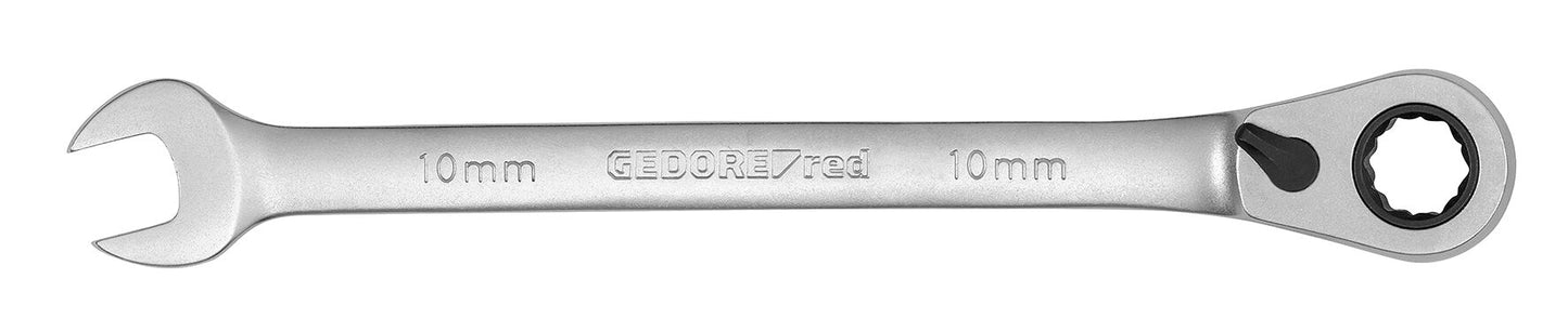 GEDORE red R07201100 - Clé combinée à cliquet pour hexagone de 10 mm