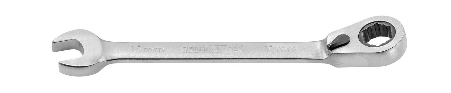 GEDORE red R07201100 - Clé combinée à cliquet pour hexagone de 10 mm