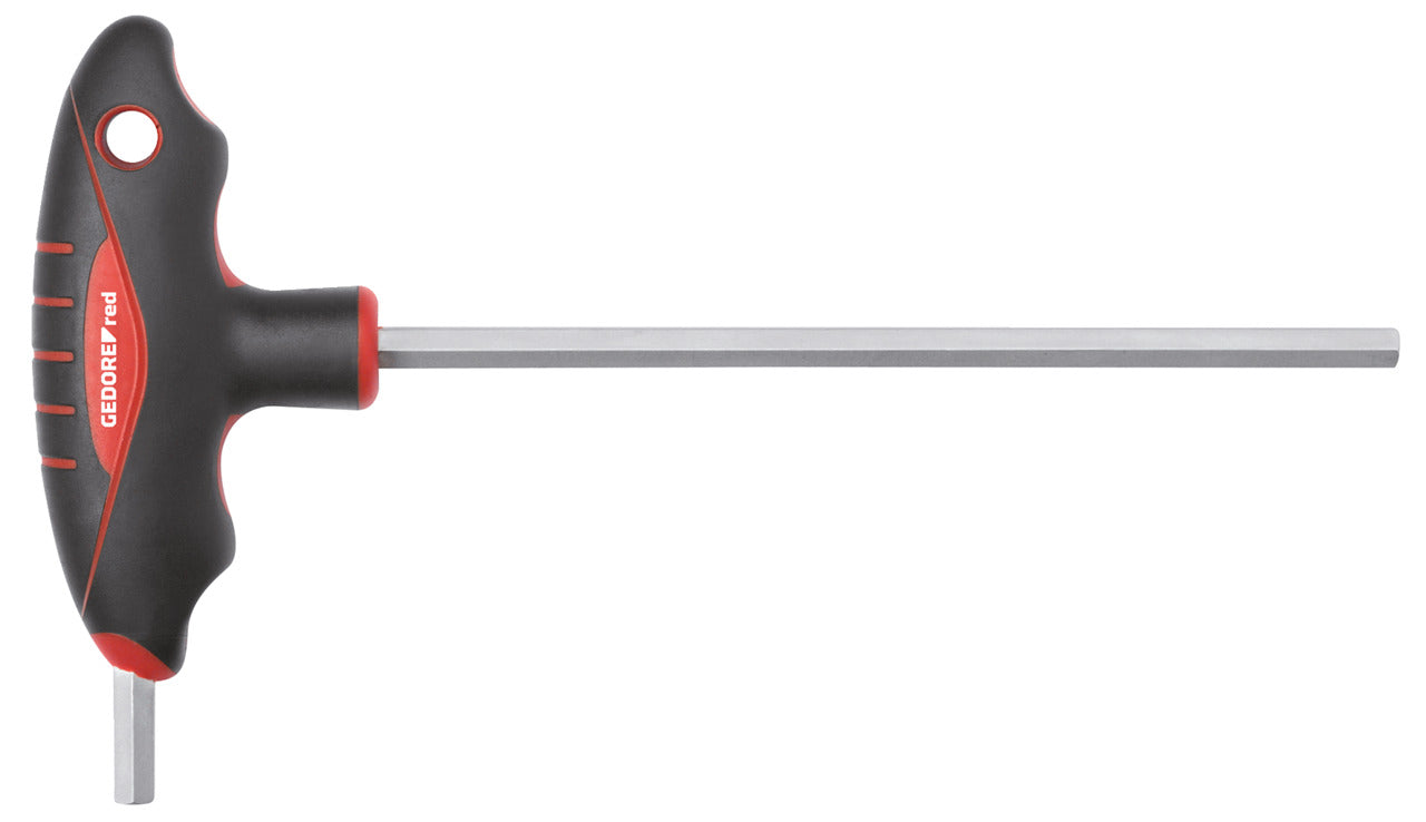 GEDORE red R38670409 - Clé Allen à poignée en T bi-matière, hexagonale 4 mm
