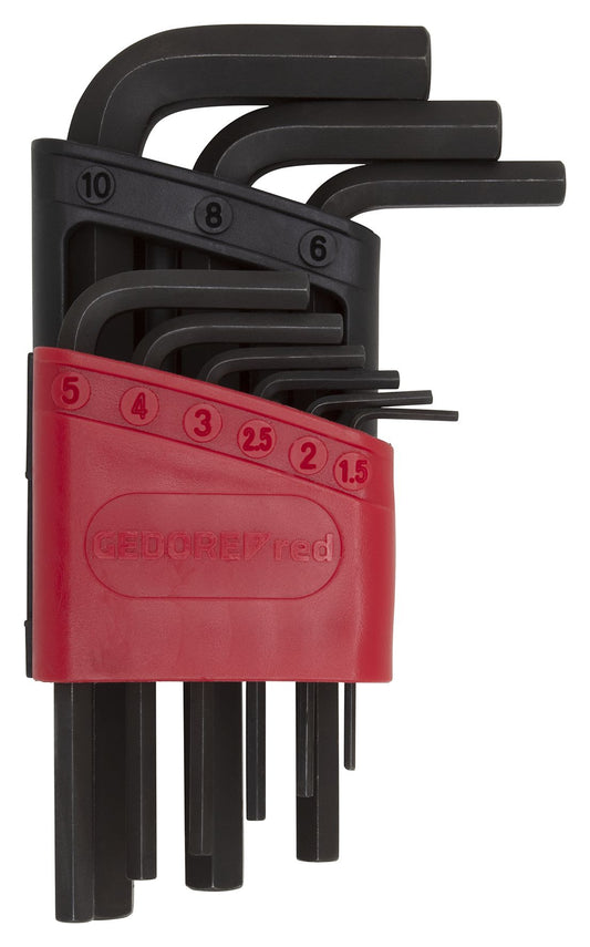 GEDORE red R36605009 - Jeu de clés Allen, 1,5-10 mm, 9 clés