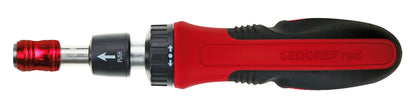 GEDORE red R38910000 - Tournevis à cliquet porte-embouts télescopique 1/4"