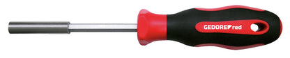 GEDORE red R38950000 - Tournevis avec embouts de vissage 1/4" et poignée bi-matière.