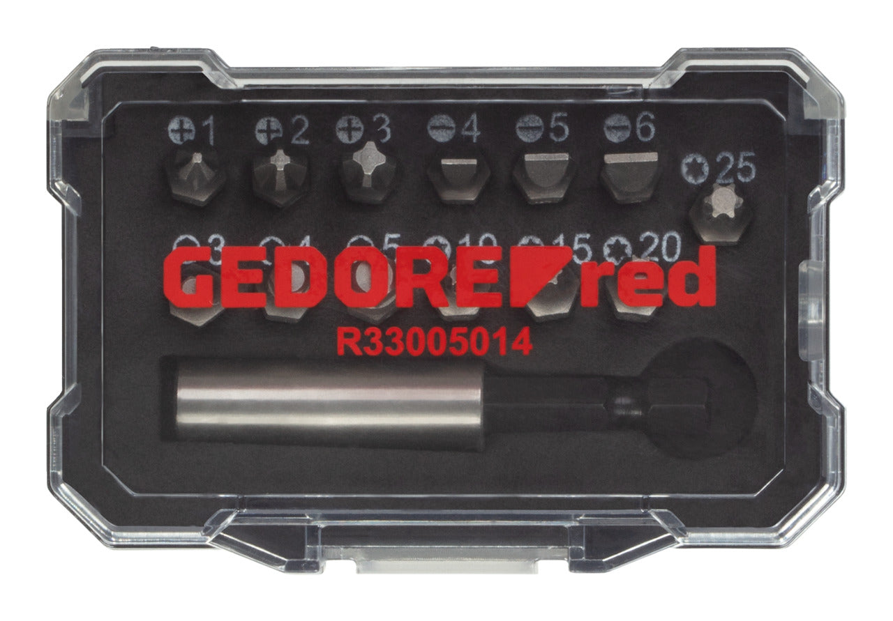 GEDORE red R33005014 - Coffret de douilles 1/4", 14 pièces