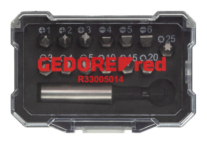GEDORE red R33005014 - Coffret de douilles 1/4", 14 pièces