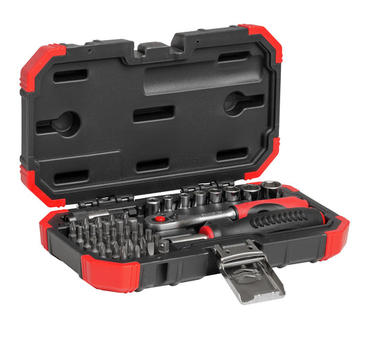 GEDORE red R33003040 - Jeu de douilles 1/4" 40 pièces BMC