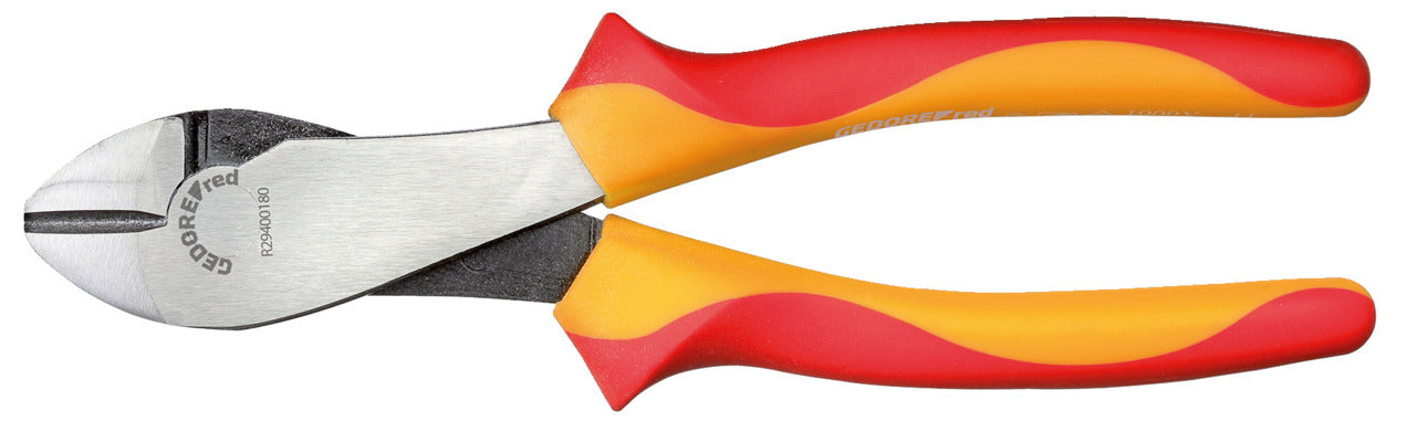 Alicate de corte diagonal VDE L=180 mm, mango de 2 componentes (vista 2)
