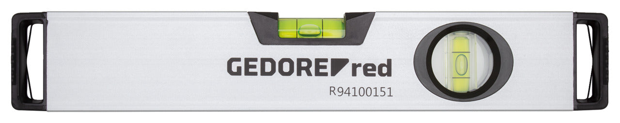 GEDORE red R94100151 - Niveau à eau L=300 mm, 2 x fioles alu. magn.